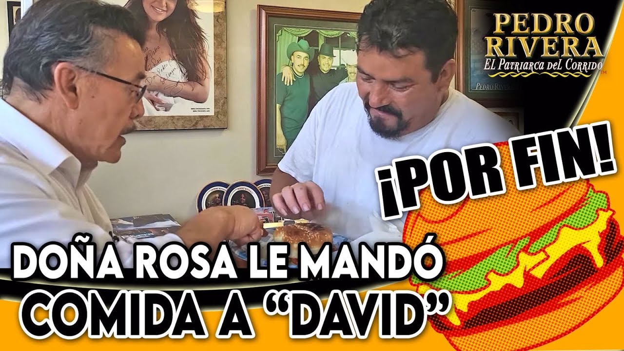 ¡POR FIN! DOÑA ROSA le mando COMIDA a 