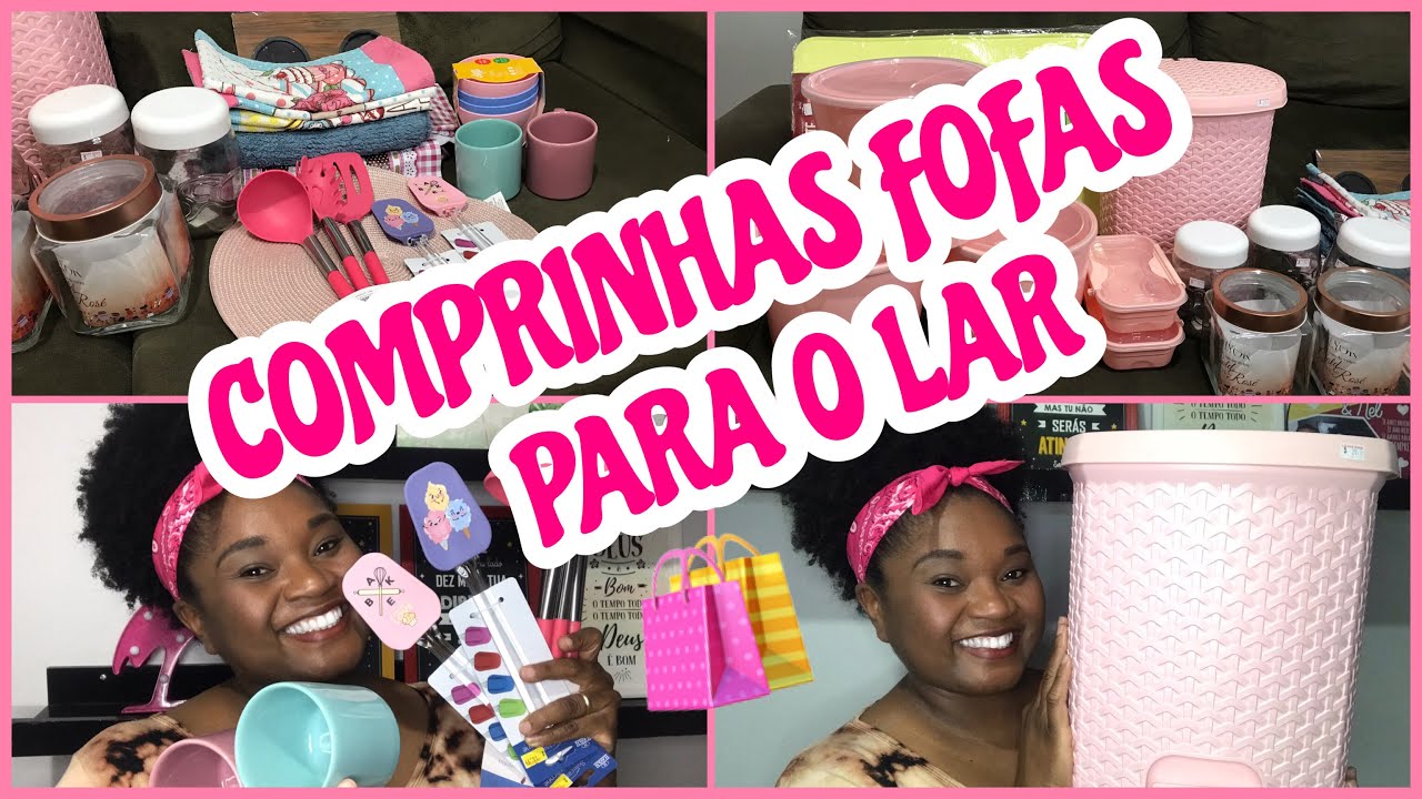 COMPRINHAS FOFAS PARA O LAR🛍2020#1/POR@nelderina