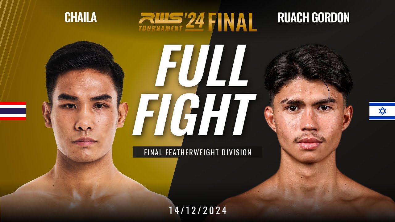 Full Fight l Chaila Por. Lakboon vs Ruach Gordon Silapa Thai Gym (Bangtao Muaythai & MMA) I RWS