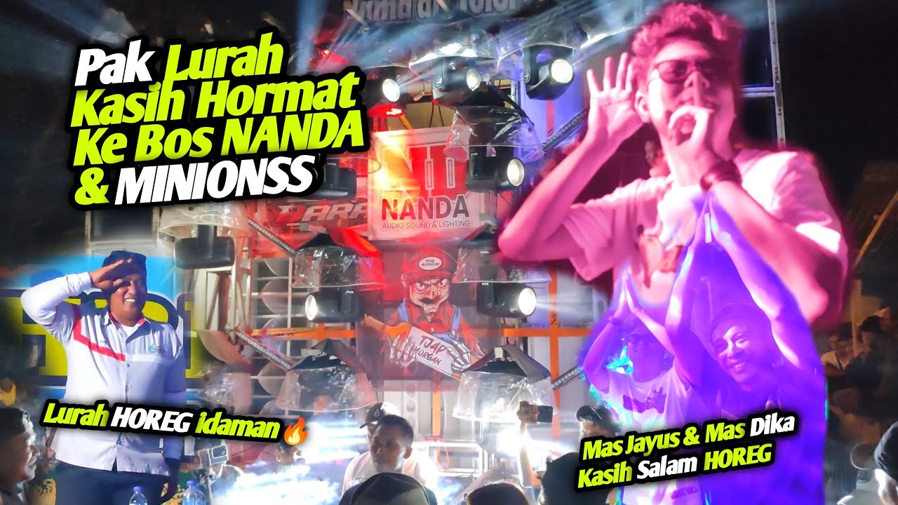 Mas Dika MINIONSS dampingi Ketua TJAP MORGAN🔥 Mas Jayus NANDA AUDIO JEMBER loss Spek beldosan
