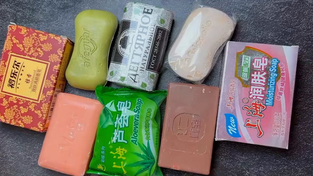 ASMR No Talking Soap Cutting - 1289