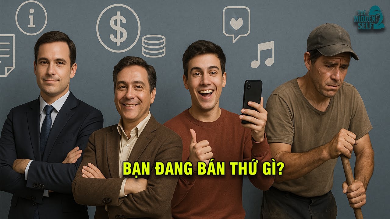 BẠN ĐANG BÁN GÌ ĐỂ SỐNG? BÁN THÔNG TIN, BÁN TIỀN, BÁN SỰ CHÚ Ý HAY BÁN SỨC VÀ THỜI GIAN?