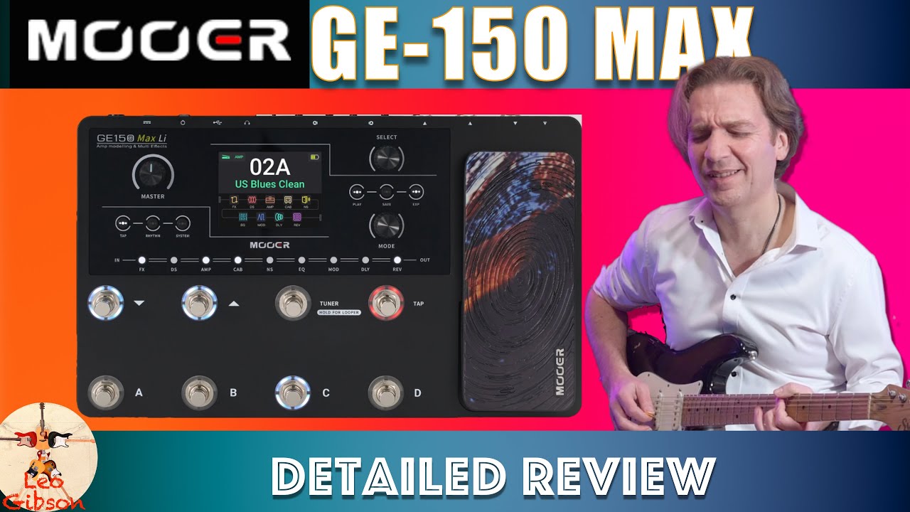 Mooer GE 150 MAX: Demo and Review (vs real tube amp)