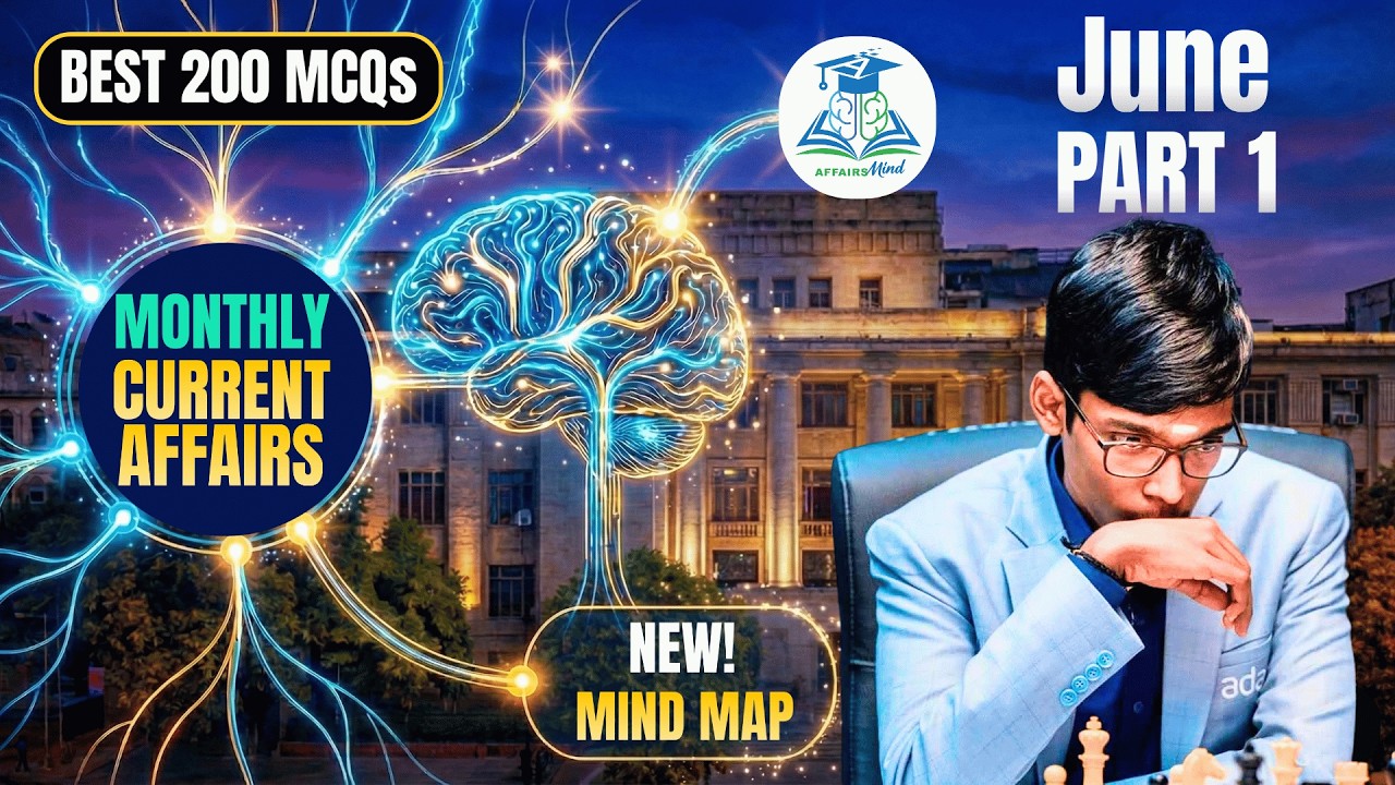 June 2026 Part 1 Best 200 MCQs Current Affairs Pdf for all Regulatory, Bank and Insurance Exams