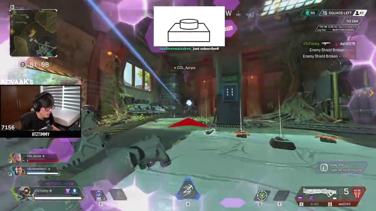 iiTzTimmy Grapple Troll In ALGS..