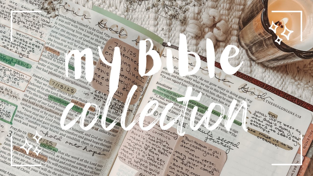 my 2026 Bible collection!