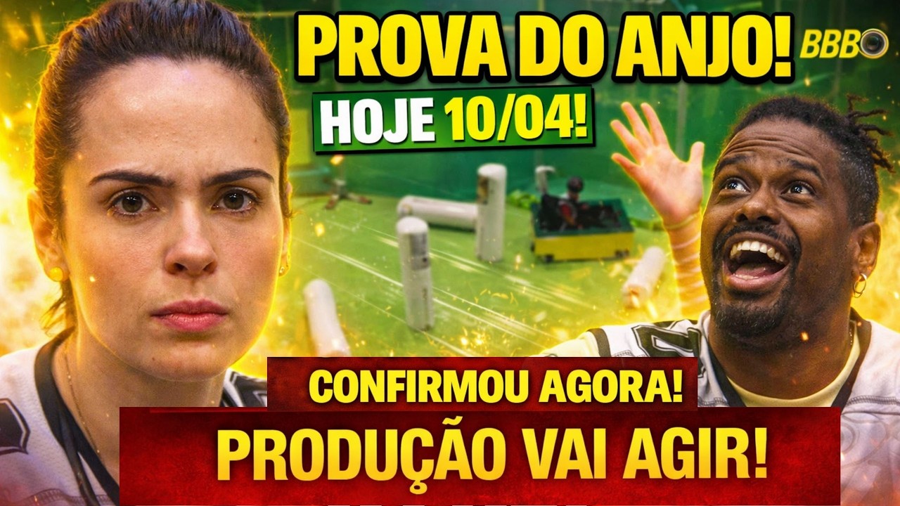 BBB26: QUEM VENCEU A PROVA DO ANJO DE HOJE 10/04/26 QUEM &Eacute; O MONSTRO BBB 26!