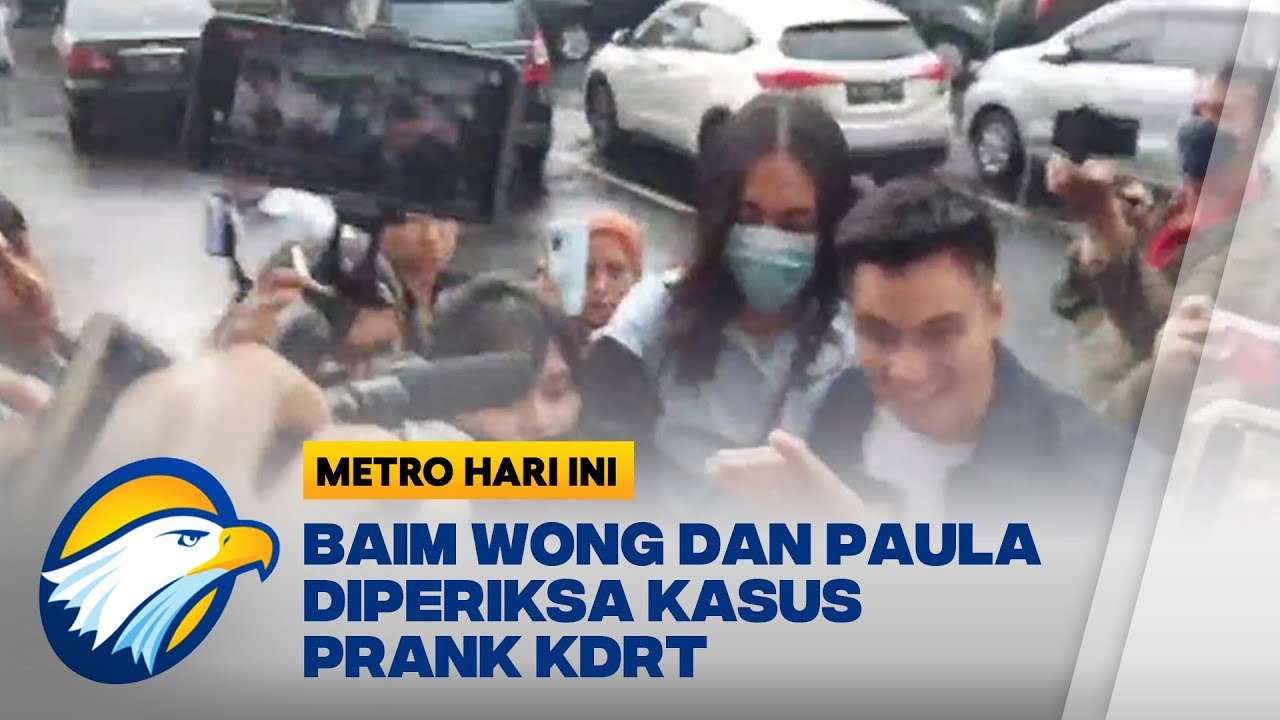 Buat Konten Prank KDRT, Baim Wong dan Paula Diperiksa Polisi Hari Ini