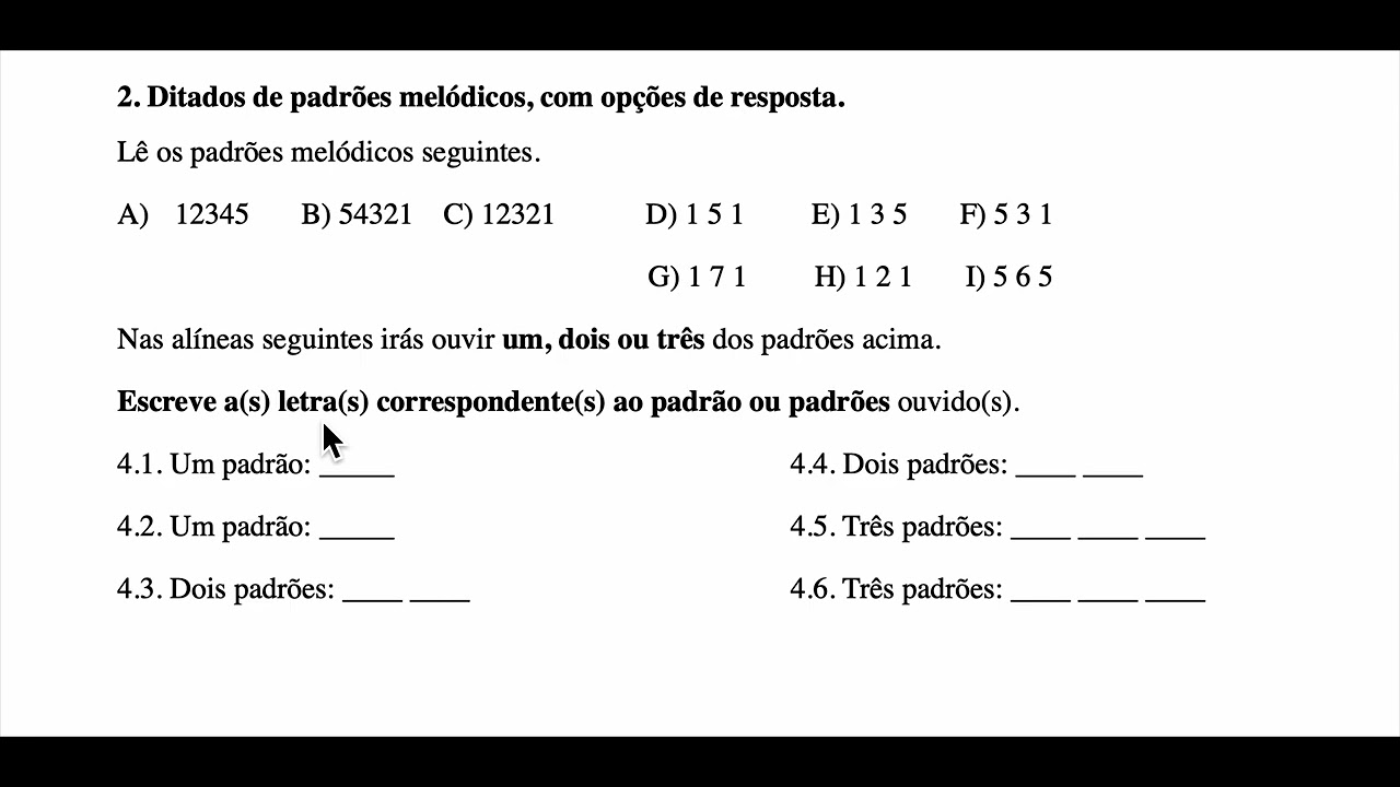 ex. 2 - padrões melódicos - FT2 (6º ano)