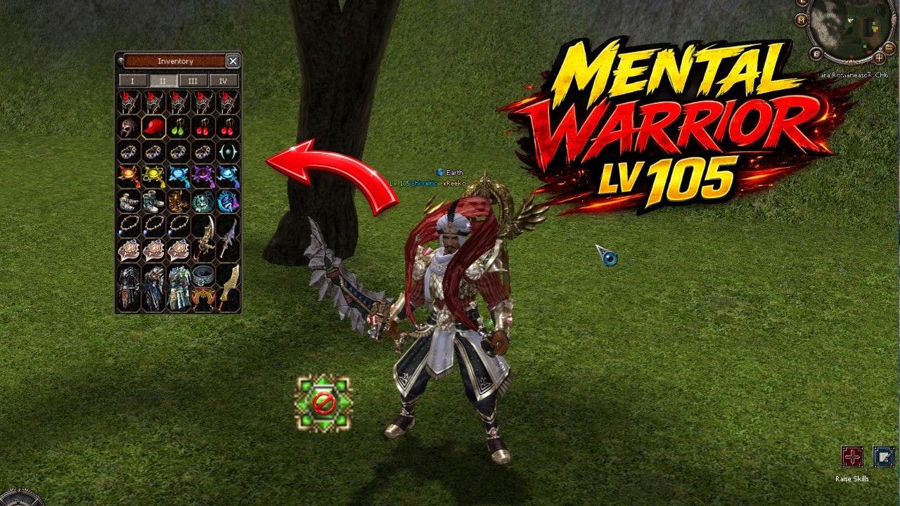 Lv 105 Mental Warrior Showcase | Jade Marathon | Metin2.ro Tara Romaneasca