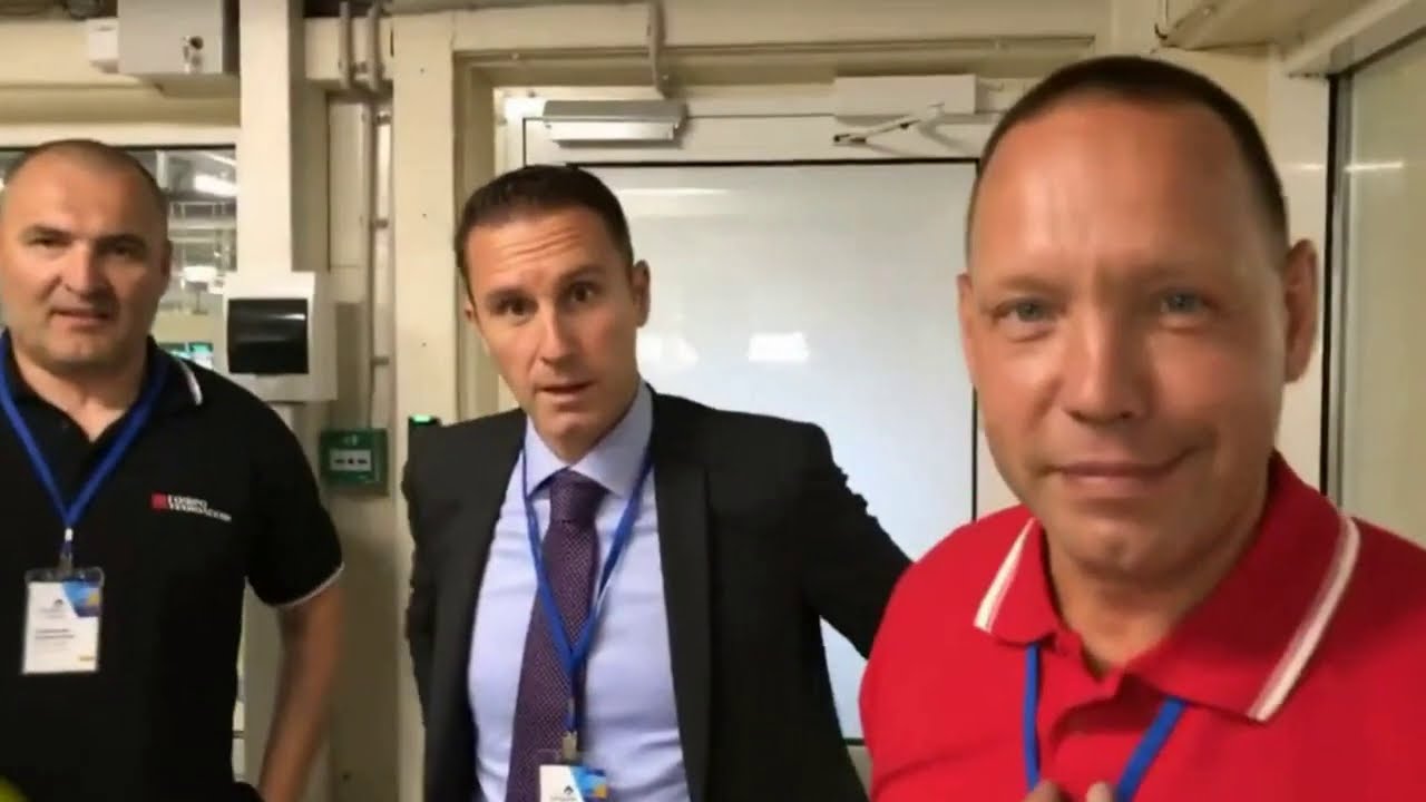 Гофроагрегат Fosber на заводе 'Архбум' в Воронеже