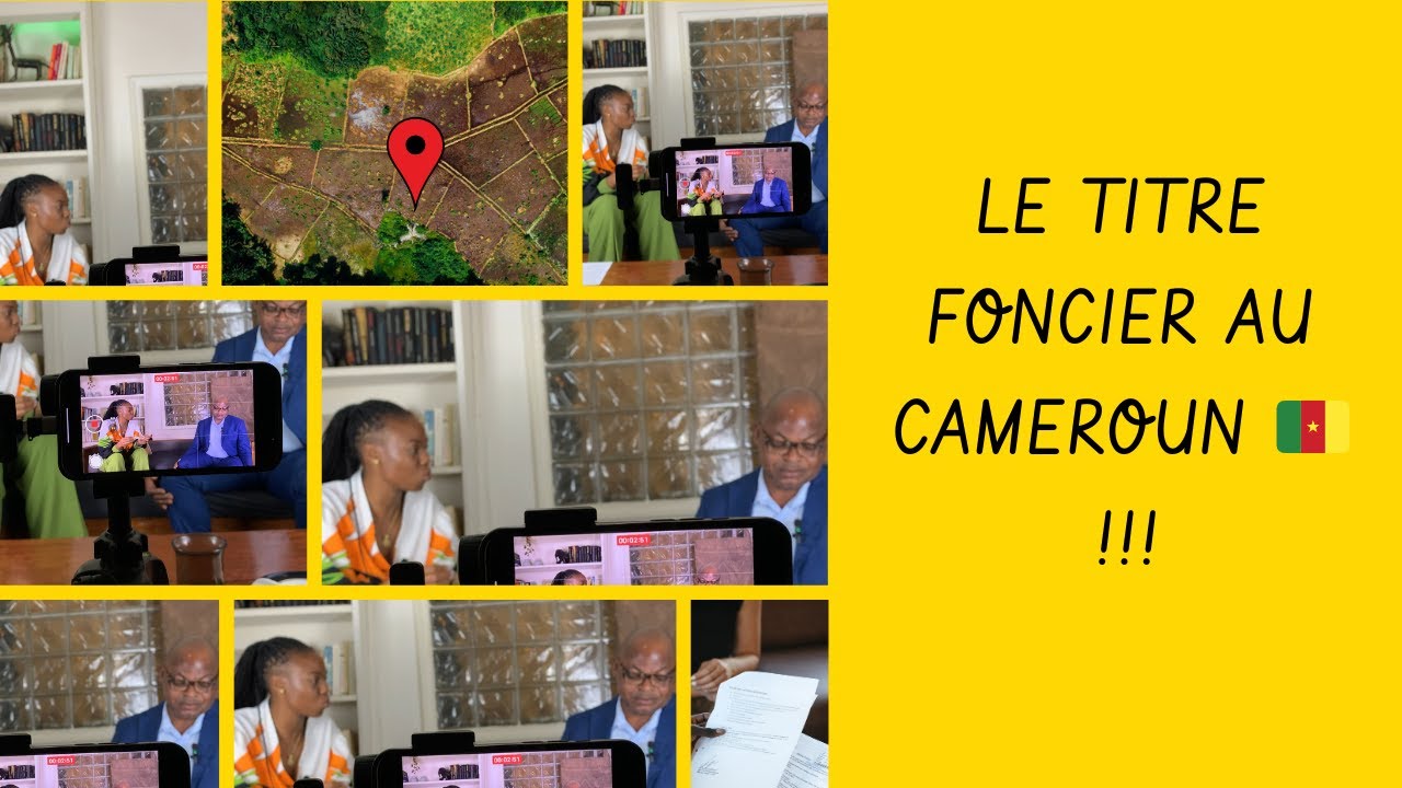 Le titre foncier au Cameroun - Interview de M. Ewane