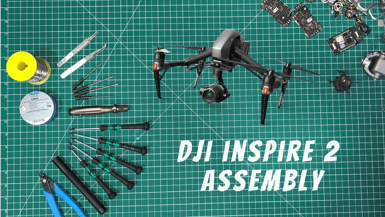Dji Inspire 2 Assembly