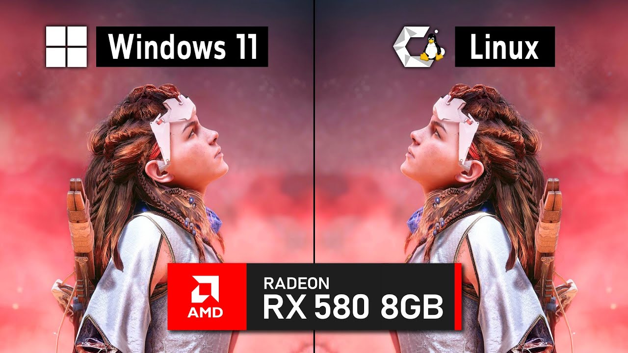 Windows 11 25H2 vs Linux CachyOS - RX 580 Gaming Benchmarks in 2026🔥