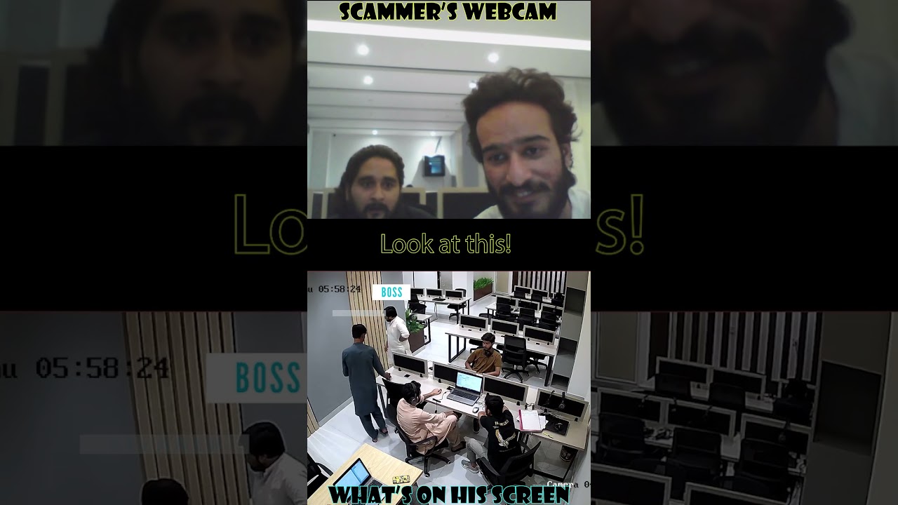 Scammers see themselves on YouTube