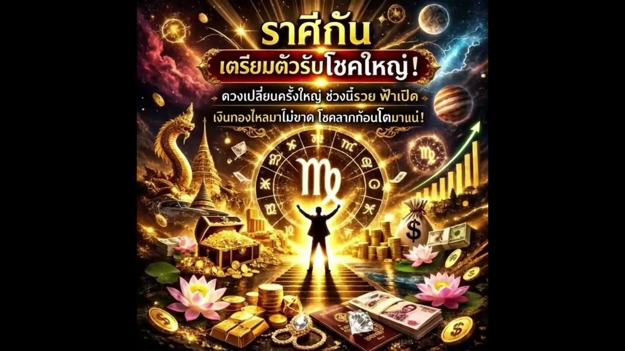 ราศีกันย์เตรียมรับโชคใหญ่ #ราศีกันย์ #ดูดวง