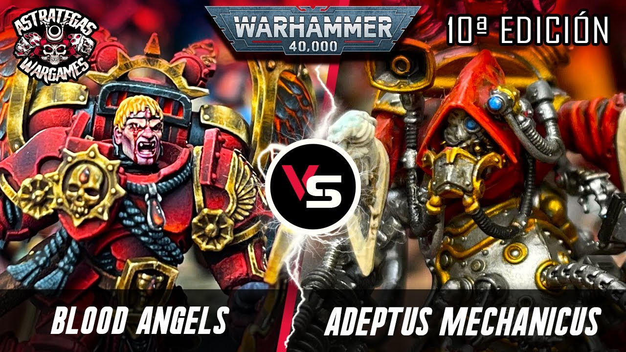 ⭐️INFORME WARHAMMER 40k⭐️ Ángeles Sangrientos VS Adeptus Mechanicus - Décima edición