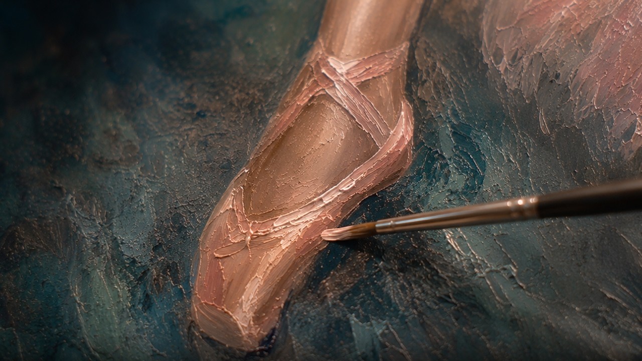 How to Embrace Imperfection | Painting a Ballerina Art Vlog (The Ballet & Becoming Series)