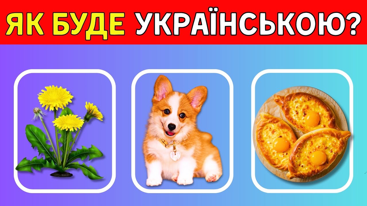 ЯК БУДЕ УКРАЇНСЬКОЮ ? 💛💙 ТЕСТ: 30 запитань | Квіз - Вікторина                #квіз#українською