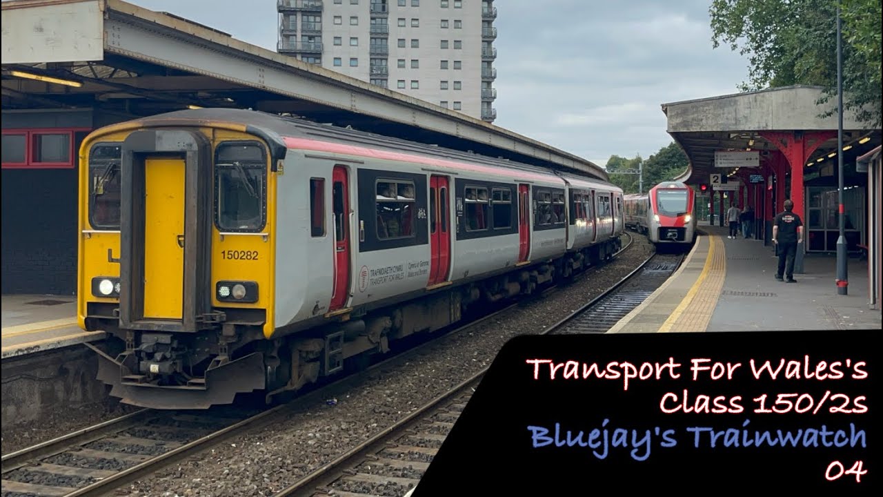 Valley Legends! | Bluejay's Trainwatch - Transport For Wales' Class 150/2 (20/08/2025) | 04