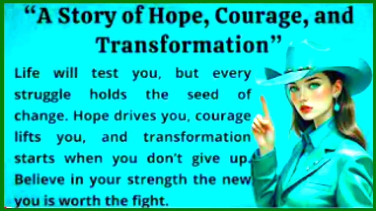 Improve Your English  A Story of Hope, Courage, and Transformation  Listen  Practice  Graded Readers