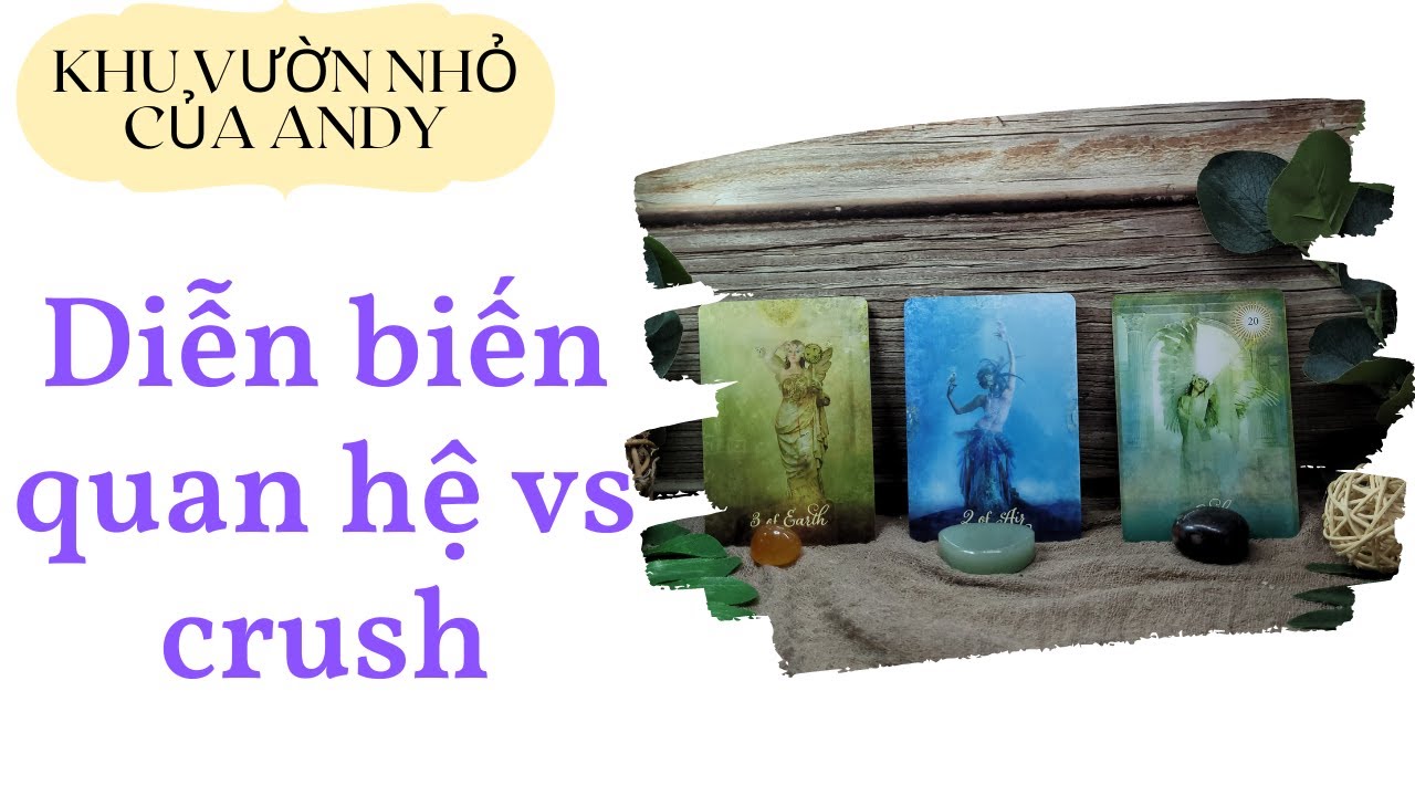 Chọn 1 tụ bài Tarot - Diễn biến quan hệ với crush - Alo Andy