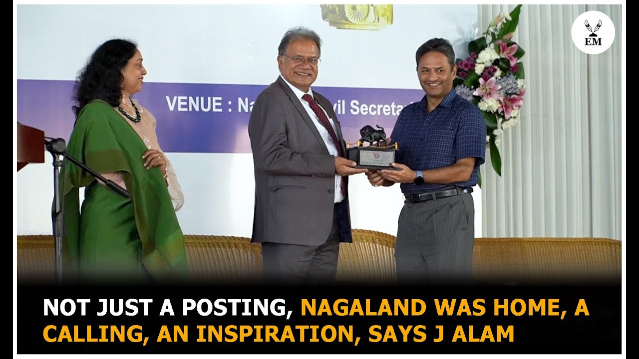 A cherished chapter ends: Dr. J Alam bids farewell as Nagaland’s Chief Secretary