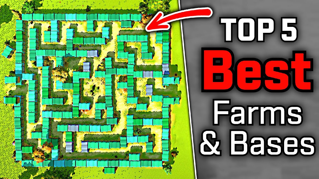 The 5 Best Locations for YOUR Farm/Base!