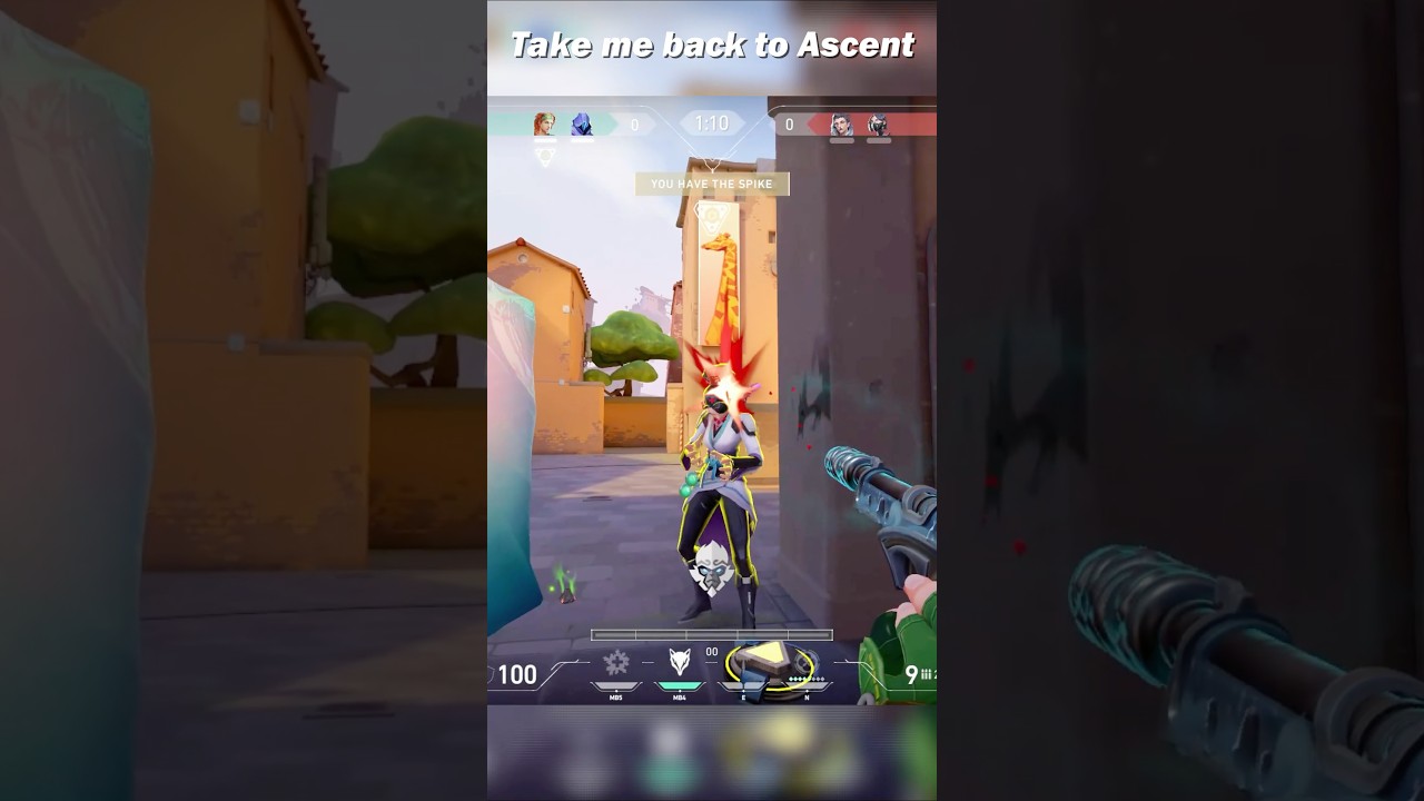 The best 4 kills with Skye on GR (Valorant) 