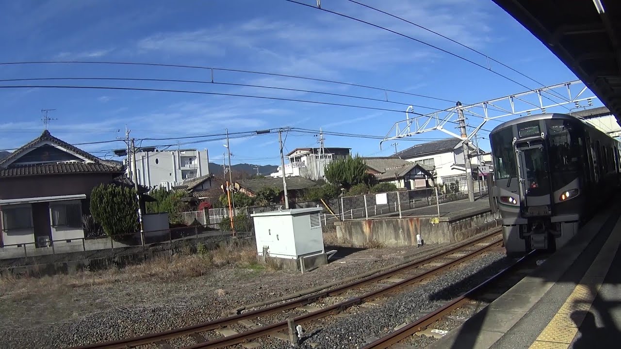 車いす道中記奈良編 JR西日本御所駅和歌山線和歌山駅行普通列車(449M)乗車 奈良県御所市編
