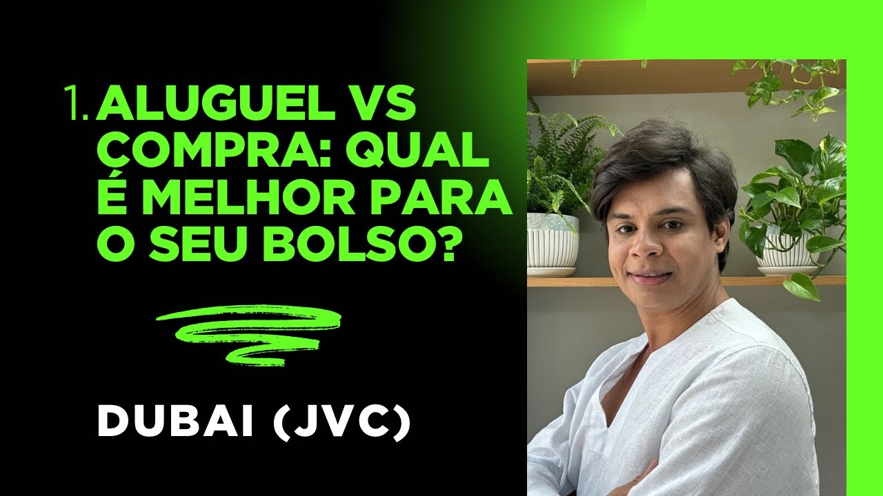 TUOR EM APARTAMENTO EM DUBAI, ALUGUEL X COMPRAR!