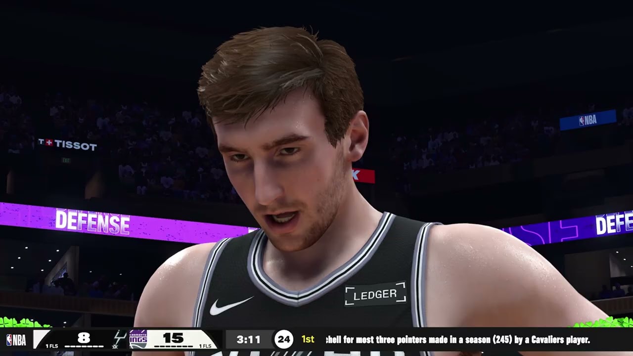 NBA 2K26 Gameplay: San Antonio Spurs vs Sacramento Kings - (Xbox Series X) [4K60FPS]