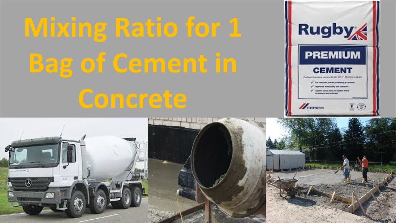 Mixing Ratio for 1 Bag of Cement in Concrete ||#MaawaWorld||