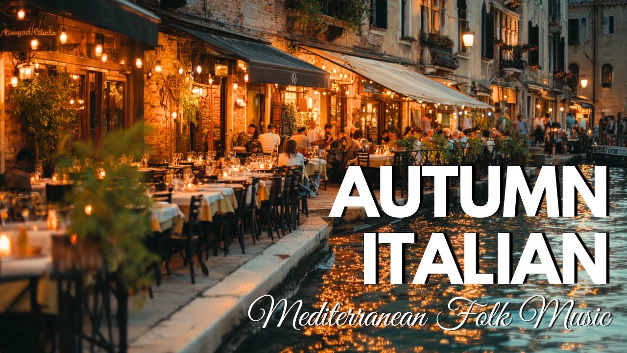 🎶 Chill Mediterranean Music Nostalgia 🌊🏡 Relaxing Italian Folk & Greek Music by the Coast