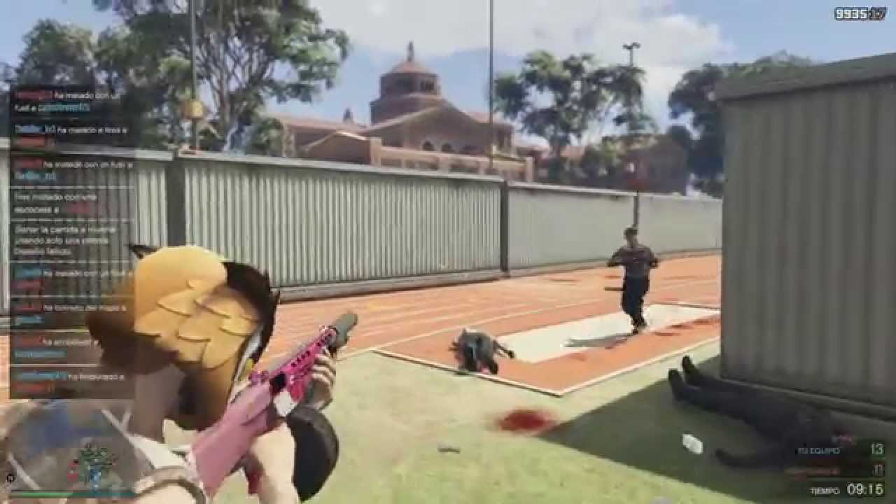 GTA V PARTIDA A MUERTE!! NO HAY QUIEN NOS PARE!! PETANDOLO CON LA ESCOPETA! xFaRgAnx