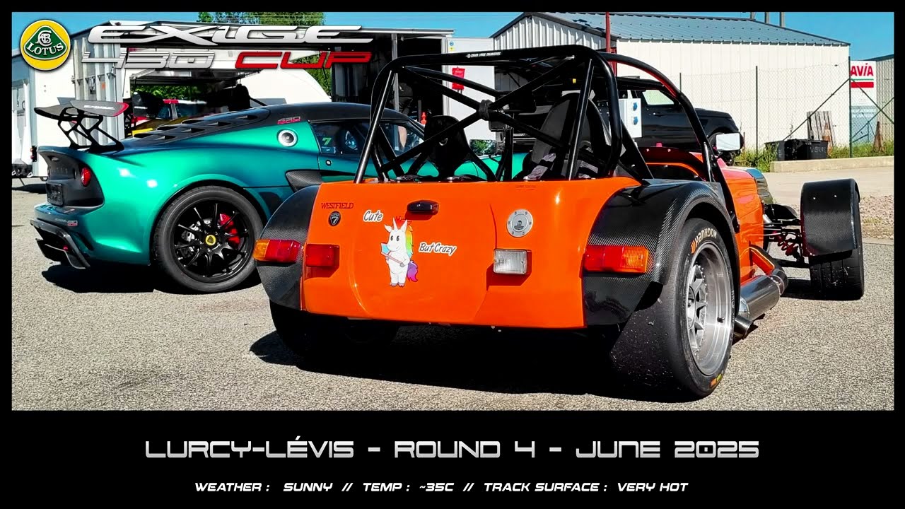 Lotus Exige 430 CUP - Lurcy-Lévis - Poursuivi par une licorne enragée - [4K]