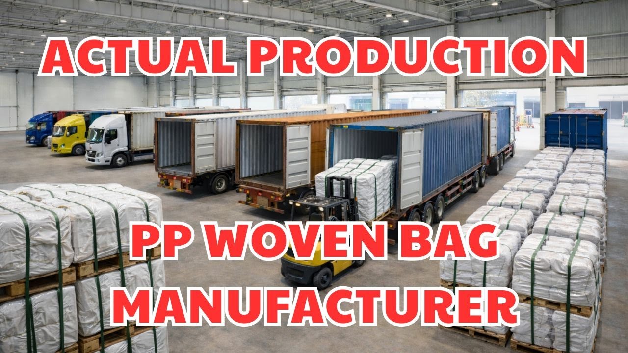 PP Woven Bag Manufacturer Vietnam Manufacturing Company | Real Factory Production