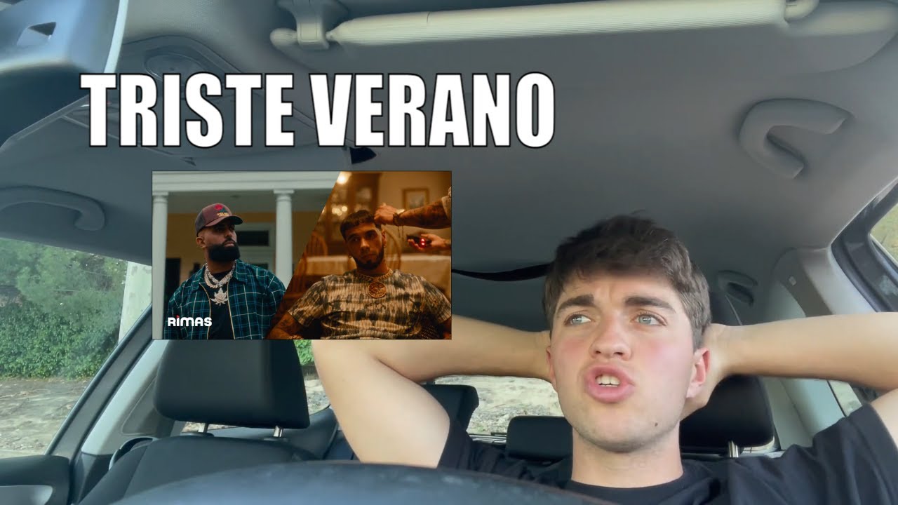 Reaccionando a Triste Verano - Eladio Carrión ft. Anuel AA