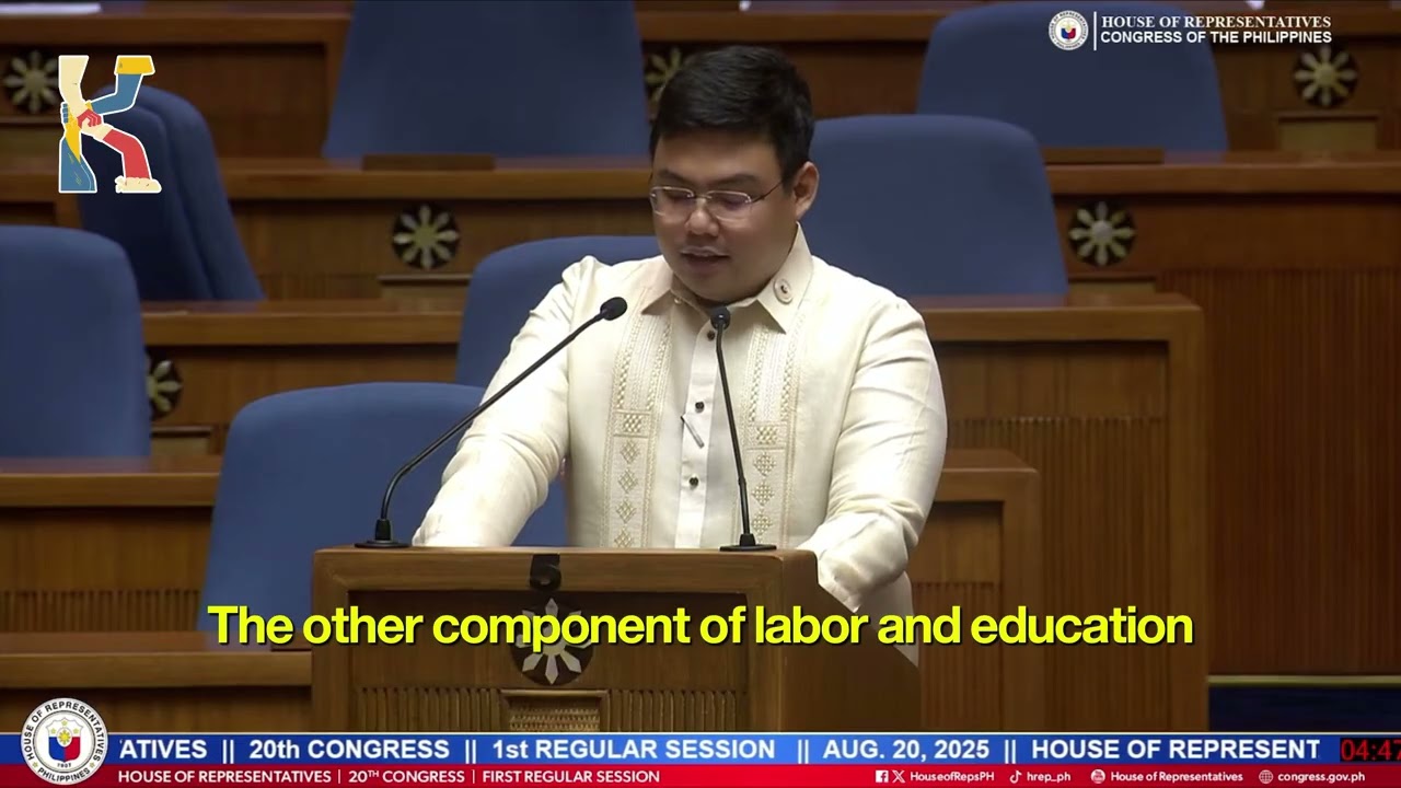 Education is the Great Equalizer - Privilege Speech of Rep. Eli San Fernando, Kamanggagawa Partylist