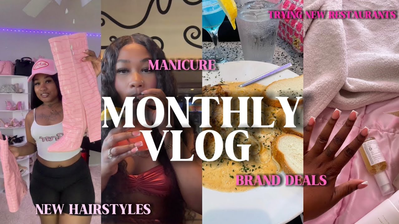 NEW! MONTHLY VLOG | SPENDING TIME WITH FAMILY | INFLUENCER LIFE | LIVING LIFE ON MY OWN TERMS