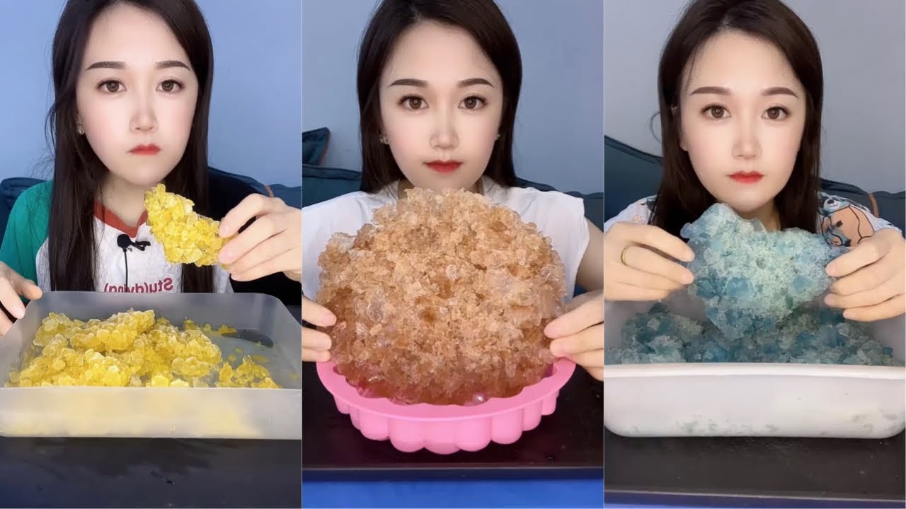 Crushed Ice Eating ASMR | Ice Eating