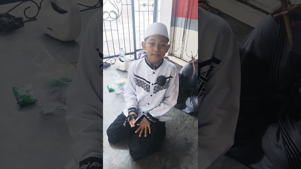 kk Hasby Hari Pertama mondok... semangat ya kak... #anakpondok#ppalkamalblitar