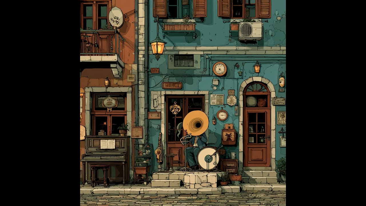 Relaxing Jazz Music for Reading, Studying, and Stress Relief | Rainy Night Vibes