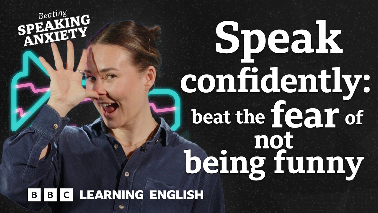 I'm scared I won't get the joke: Beating Speaking Anxiety