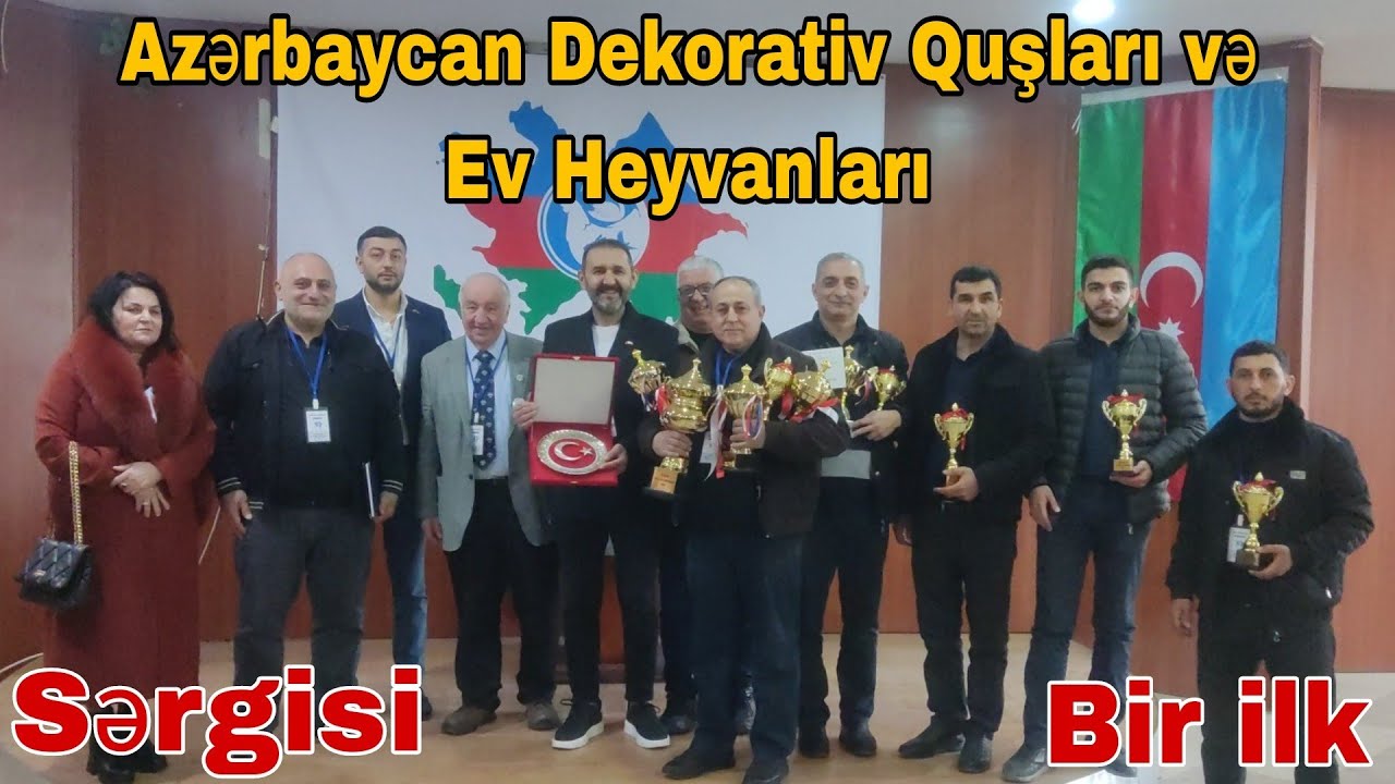 Azərbaycan Dekorativ Quşları və Ev Heyvanları Sərgisi 👍.