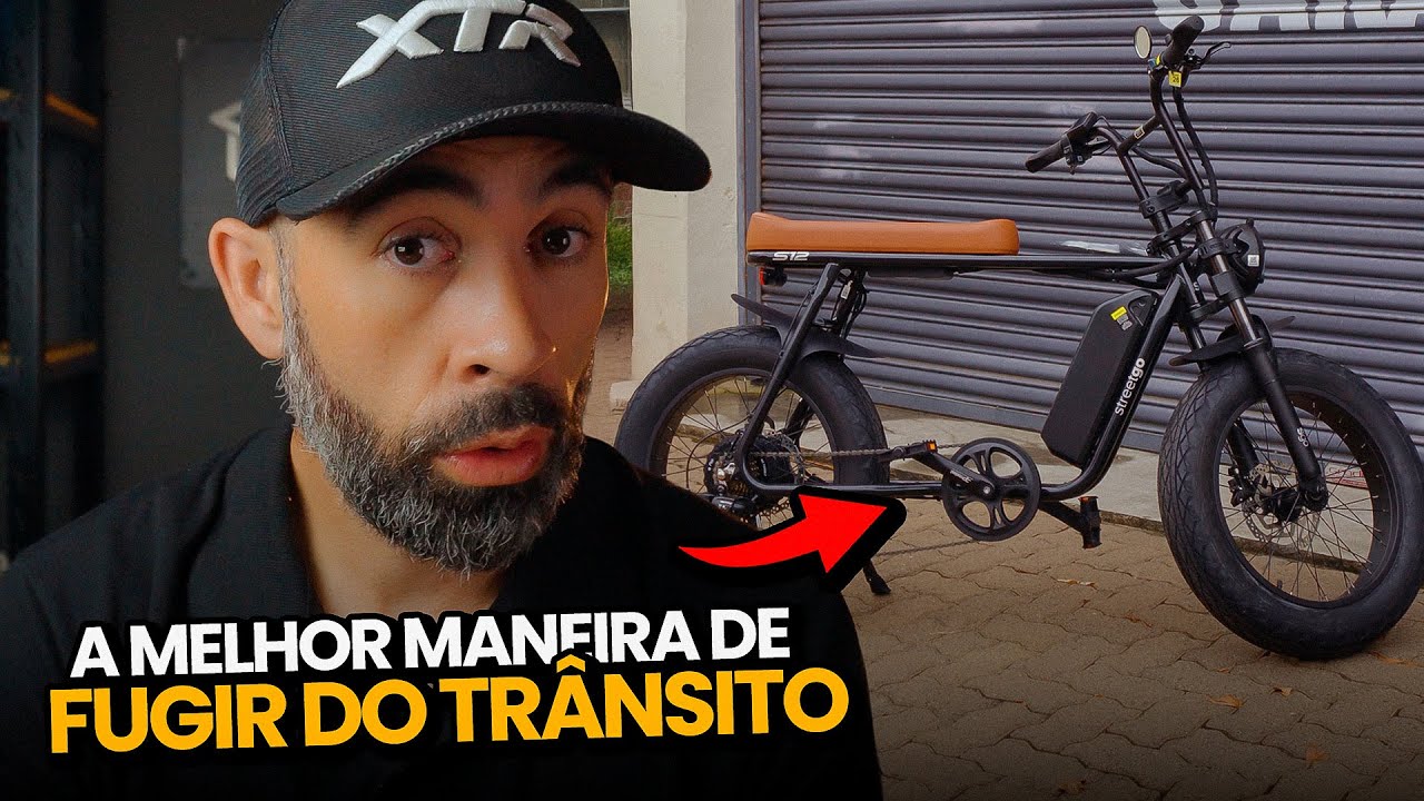 STREET GO S12 - A MELHOR BICICLETA ELÉTRICA URBANA