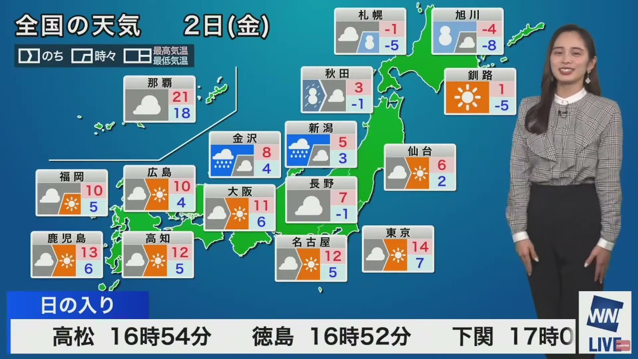 焦らして数秒の博多弁ツンデレ天気予報【内田侑希】【ウェザーニュース切り抜き】
