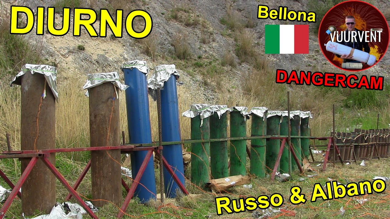 Diurno - Russo & Albano - Festa Maria Ss di Gerusalemme 2023 - INSANE FIREWORKS!