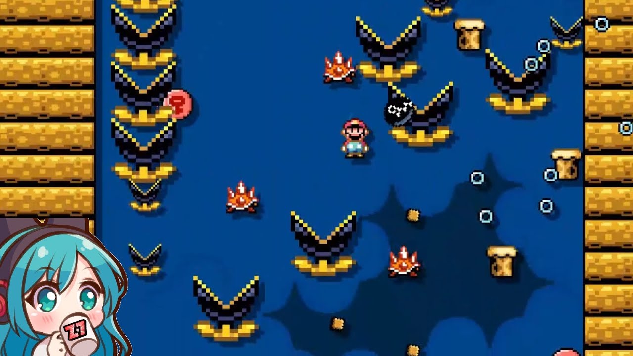 Free Fallin', Claw Machine & Mercurius by Autuumn [MARIO MAKER 2]