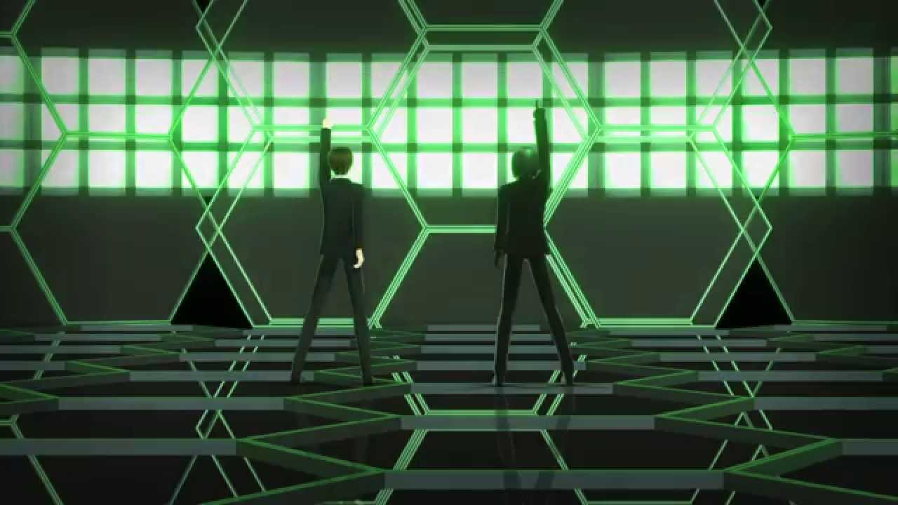 【MMD】エレンとミカサでHYBRID【進撃のMMD】